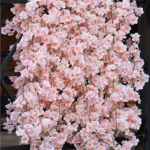 Pink Cherry Blossom Flower Garland